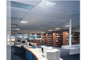 Solamaster series installed in a large open area